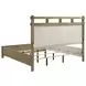Hazlewood Vineyard Oak King Panel Bed