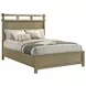 Hazlewood Vineyard Oak Queen Panel Bed