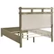 Hazlewood Vineyard Oak Queen Panel Bed