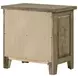 Hazlewood Vineyard Oak 2 Drawer Nightstand