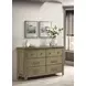 Hazlewood Vineyard Oak 6 Drawer Dresser
