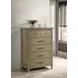 Hazlewood Vineyard Oak 5 Drawer Chest