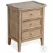 Seabright Natural Rectangular End Table with Drawer