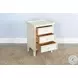 Seabright White Rectangular End Table with Drawer