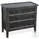 Hearthwood Haven Black Sand 3 Drawer Side Chest