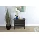 Hearthwood Haven Black Sand 3 Drawer Side Chest