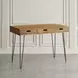 Rollins Natural 5 Piece Counter Height Dining Set with Storage USB Charging