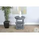Seabright Blue Round Side Table