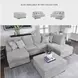 Gabyleigh Nickel 2 Piece Performance Fabric Sectional with RAF Chaise