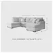 Gabyleigh Nickel 2 Piece Performance Fabric Sectional with LAF Chaise