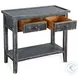 Willow Nest Black Sand 33" Rectangular Side Table