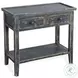 Willow Nest Black Sand 33" Rectangular Side Table
