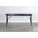 Hearthwood Haven Dark Brown 78" Rectangular Console Table with USB Charging
