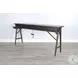 Hearthwood Haven Dark Brown 78" Rectangular Console Table with USB Charging