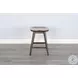 Autumn Echo Coffee Bean Saddle Seat Counter Height Stool
