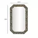 Charlene Watercolor Print Rectangular Wall Mirror