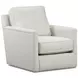Durango Moose Off White and Gray Performance Fabric Upholstered Accent Chair