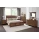 Oakdale Honey Oak 7 Drawer Dresser and Rectangular Mirror