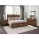 Oakdale Honey Oak 7 Drawer Dresser and Rectangular Mirror