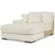Lindyn Ivory 3 Piece Sectional with Double Chaise