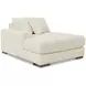 Lindyn Ivory 3 Piece Sectional with Double Chaise