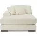 Lindyn Ivory 3 Piece Sectional with Double Chaise