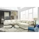 Lindyn Ivory 6 Piece Sectional with RAF Chaise