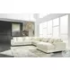 Lindyn Ivory 6 Piece Sectional with RAF Chaise