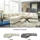 Lindyn Ivory 6 Piece Sectional with LAF Chaise