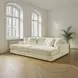 Lindyn Ivory Super Chaise