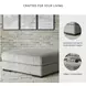 Lindyn Fog Oversized Accent Ottoman
