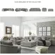 Lindyn Fog Oversized Accent Ottoman