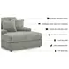 Lindyn Fog Chaise