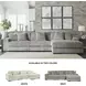 Lindyn Fog 3 Piece Sectional with RAF Chaise