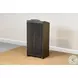 Hearthwood Haven Dark Brown Wood House Trash Box