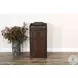 Hearthwood Haven Dark Brown Wood House Trash Box
