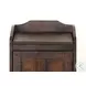 Hearthwood Haven Dark Brown Wood House Trash Box