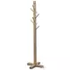 Willow Nest Natural Hat Rack with 8-Prong Hooks