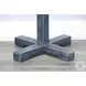 Seabright Blue 8 Prong Hook Hat Rack