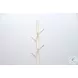 Seabright White 8 Prong Hook Hat Rack