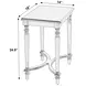 Tyler Royal Pastel Green 18" Rectangular Side Table