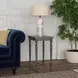 Tyler Pastel Blue 18" Rectangular Side Table