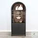 Autumn Echo Black 2 Door Arched Display Cabinet