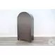 Hearthwood Haven Black 4 Glass Door Wine Bar Cabinet