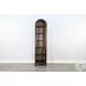 Golden Hearth Black 1 Door Arched Storage Cabinet