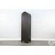 Golden Hearth Black 1 Door Arched Storage Cabinet