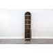 Ember Grace Natural 1 Door Arched Storage Cabinet
