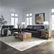 Bryceview Onyx Leather 61" Loveseat