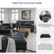 Bryceview Onyx Leather 87" Sofa