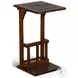 Desert Sage Dark Brown Rectangular Side Table